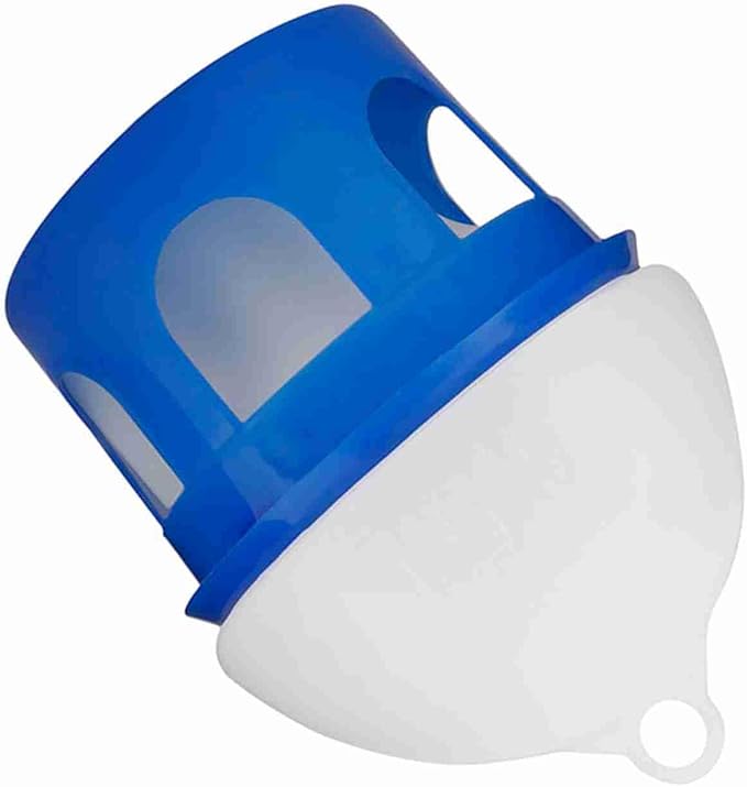 Large Automatic Bird and Feeder and Water Dispenser - Smart Design, Safe and ContaminationProof (6.5L)