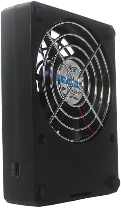 Reptile Rainforest Tank Thermometer and Hygrometer Digital Display Intelligent Control Ventilation Fan