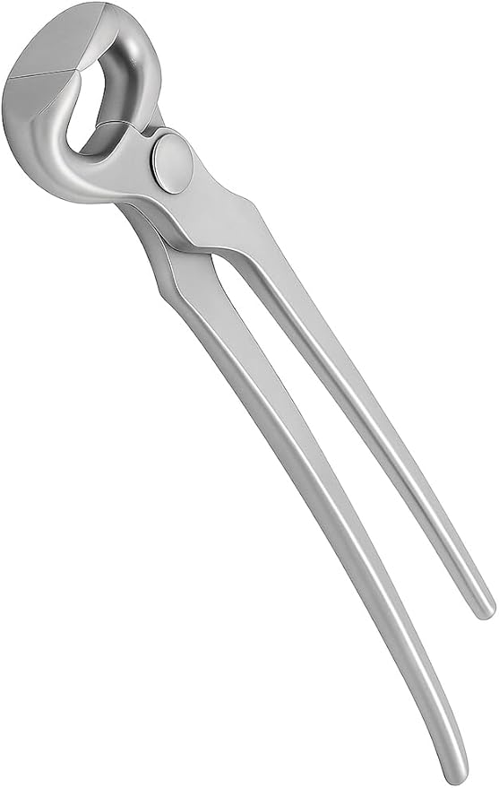 14" Curved Hoof Nipper, Carbon Steel & Chrome Vanadium Farrier Tool for Horses – Durable, Sharp & Rust-Resistant