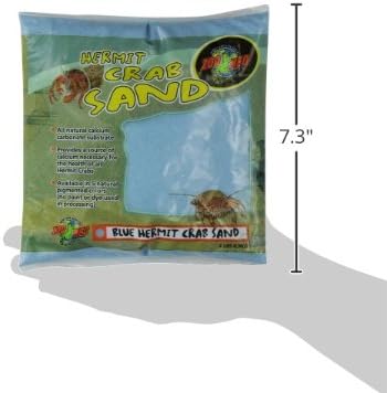 Zoo Med Laboratories SZMHC2B Hermit Crab, 2-Pound, Sand Blue