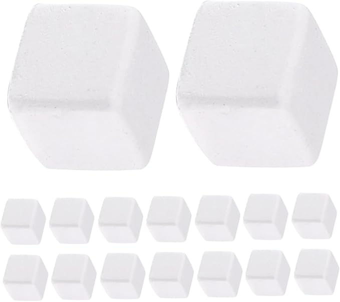 30pcs Reptile Calcium Blocks Natural Rocks for Turtles Tortoises Frogs Lizards Chameleons Enhances Health Water Stability Mineral