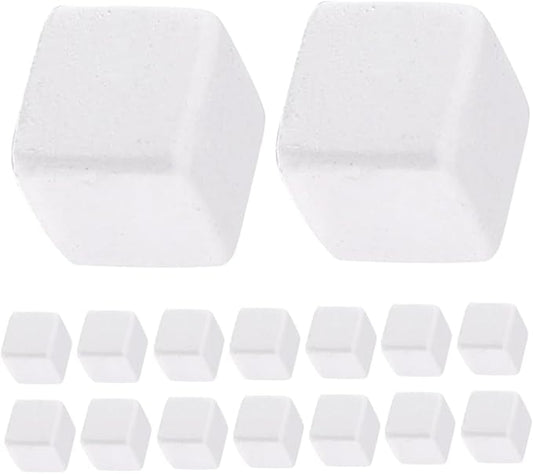 30pcs Reptile Calcium Blocks Natural Rocks for Turtles Tortoises Frogs Lizards Chameleons Enhances Health Water Stability Mineral