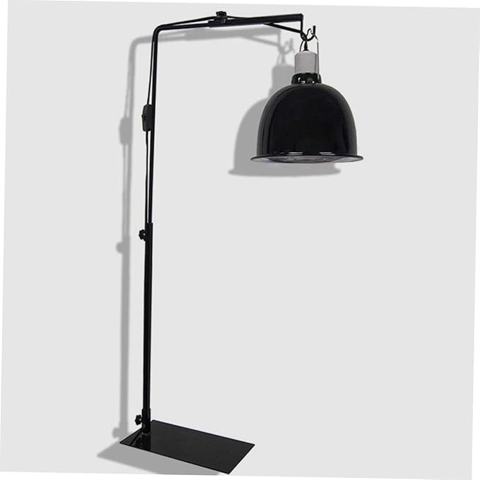 UPKOCH Adjustable Metal Reptile Lamp Rack Durable Plant Light Stand for Reptiles Amphibians and Small Pets for Fluorescent and Heat Lamps