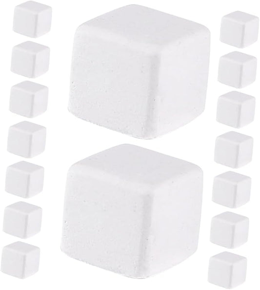 Milisten 30pcs Mineral Health Blocks for Reptiles Turtles Frogs Lizards Chameleons Essential Trace Elements for Strong Immunity Stable Aquatic Environments