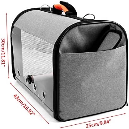 Birdcages Multifunctional Bird Travel Bag with Perch Portable Pet Bird Parrot Carrier Transport Bag Breathable Go Out Travel Cage