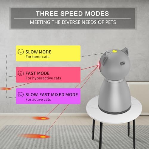 YVE Life Interactive Cat Toys Laser for Indoor Cats,Automatic Kitten Toys - Image 5