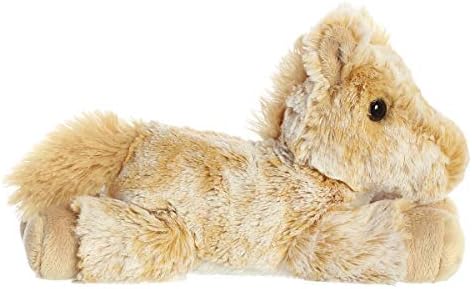 Aurora Mini Flopsie 8" Caramel Horse Adorable Stuffed Animal - Image 3