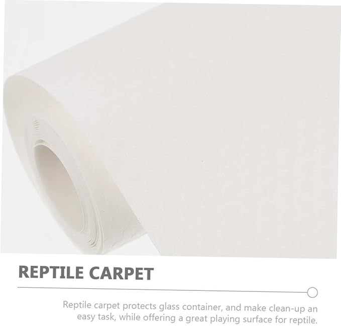 Toddmomy Reptile Carpet Mat for Terrarium Eva Substrate Bedding for Bearded Dragons Turtles Lizards and Geckos Easy to Clean Non- Reptile Cage Accessories