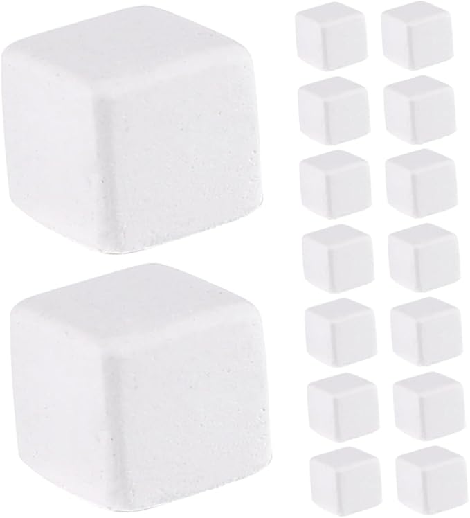 Yardwe 30pcs Natural Mineral Block for Reptiles Amphibians Enhances Health for Tortoise Turtle Lizard Frog Chameleon Supports Growth Vitality Stabilizes Aquatic Environment