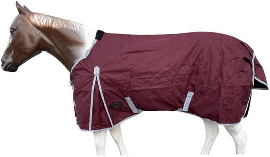 1200 Denier RAIN Sheet | RAINSHEET (Waterproof & Breathable) (Maroon with Grey Trim, 80)