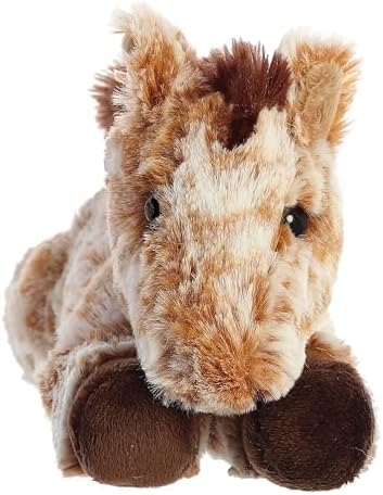 Aurora?? Adorable Mini Flopsie??? Mocha Horse??? Stuffed Animal - Mini Companions Ready for Playful Adventures - for Kids All Ages, Toddlers, Adults, and Families - Brown 8 Inches - Image 5