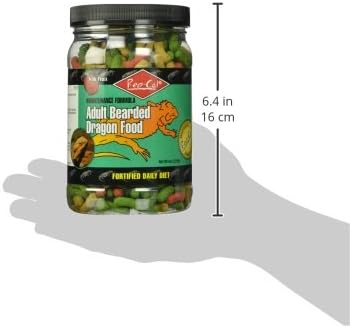 Rep-Cal Srp00815 Adult Bearded Dragon Pet Food, 8-Ounce