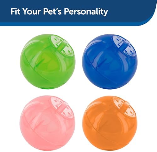 PetSafe Slimcat Feeder Ball Cat Toy, Orange - Image 5