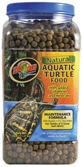 Zoo Med Natural Aquatic Turtle Food Maintenance Formula [Set of 2] Size: 45 Oz.