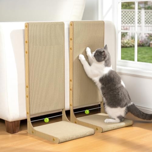 Conlun Cardboard L Shape Cat Scratcher by Conlun