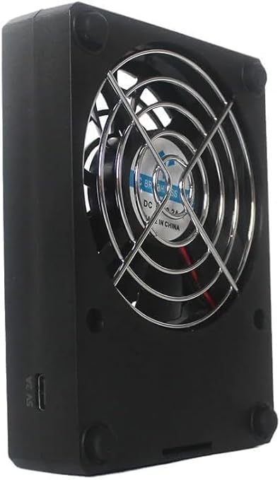 Digital Display Intelligent Control Ventilation Fan Reptile Rainforest Tank Thermometer and Hygrometer