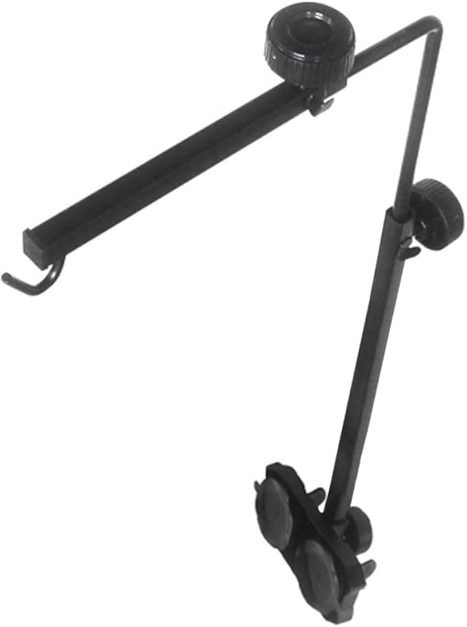 BESPORTBLE Sturdy Lamp Stand for Fish Tank Lights Bracket for Reptile and Turtle Basking Height Angle Mounting Bracket for Aquarium Lighting