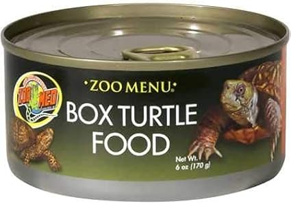 Zoo Med Box Turtle Food - Canned 6 oz - Pack of 10