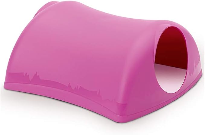 Lixit® Critter Hollow Igloo Hidaway Home for Guinea Pigs, Chinchillas, Rats and Other Small Animals (Pink, 2 Pack)