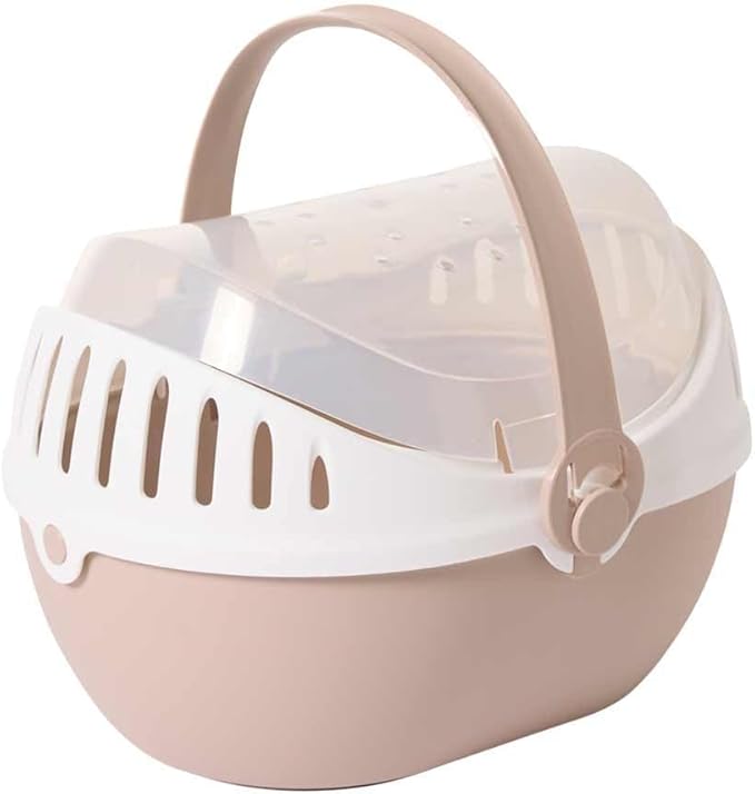 Savic Nobby Transportbox for Rodents Elmo, Large, Anthrazit, 36 x 28 x 22 cm, Suitable for Small Animals, Easy to Clean, Car Compatible, Small Animal Carrier