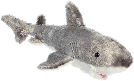 Aurora?? Adorable Mini Flopsie??? Samuel??? Stuffed Animal - Mini Companions Ready for Playful Adventures - for Kids All Ages, Toddlers, Adults, and Families - Gray 11 Inches by Aurora%C2%AE