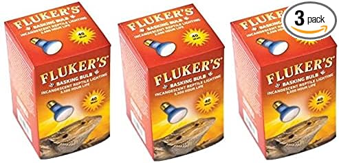 Fluker's Incandescent Basking Bulb 40 Watt - Pack of 3