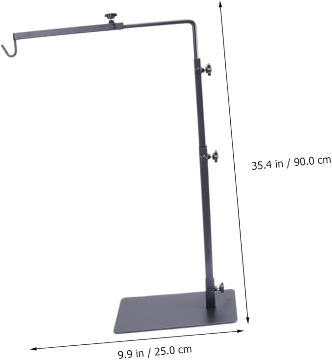LIOOBO Reptile Basking Light Stand for Turtles Geckos Snakes Durable Heating Lamp Rack for Aquariums Provides Essential Light for Reptile Habitat