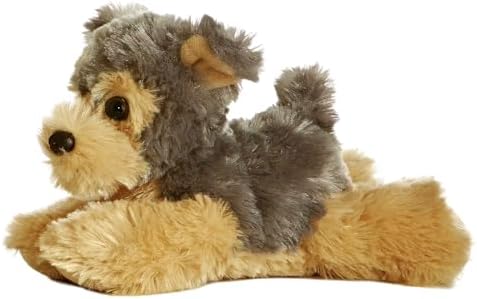 Aurora?? Adorable Mini Flopsie??? Cutie??? Stuffed Animal - Mini Companions Ready for Playful Adventures - for Kids All Ages, Toddlers, Adults, and Families - Gray 8 Inches by Aurora%C2%AE