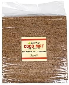 Josh's Frogs Coco Mat- Substrate or Terrarium Background (16"x16")