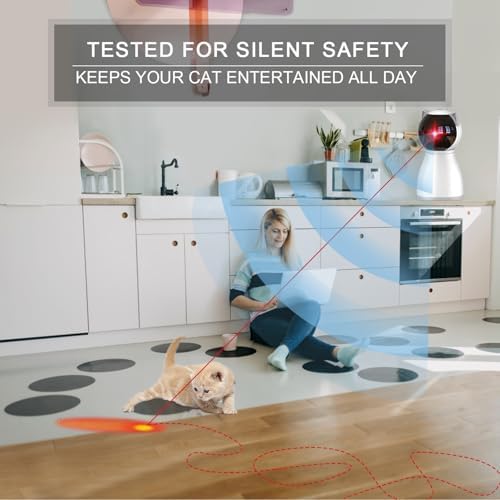 YVE LIFE Interactive Cat Toys Laser for Indoor Cats,Automatic Kitten Toys - Image 6