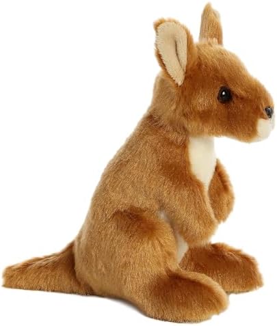 Aurora Mini Flopsie 7" Kangaroo Adorable Stuffed Animal - Image 3