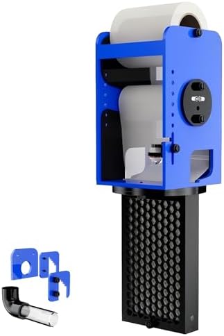 Smart Aquarium Filter with APP Control, High-Efficiency Hanging Filter for 4800L Tank, Liquid Level Sensor, Powerful Filtration for Sea Water