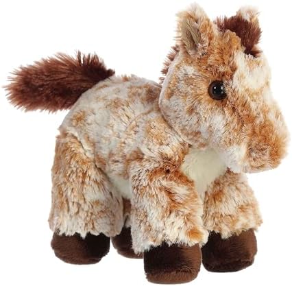 Aurora?? Adorable Mini Flopsie??? Mocha Horse??? Stuffed Animal - Mini Companions Ready for Playful Adventures - for Kids All Ages, Toddlers, Adults, and Families - Brown 8 Inches by Aurora%C2%AE