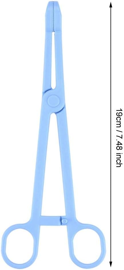 Reptile Feeding Tongs Reptile Feeding Clip Reptile Plastic Tweezers Tongs Feeding Tool