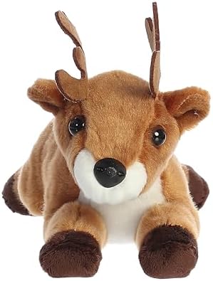 Aurora Mini Flopsie 8" Deer Adorable Stuffed Animal - Image 3