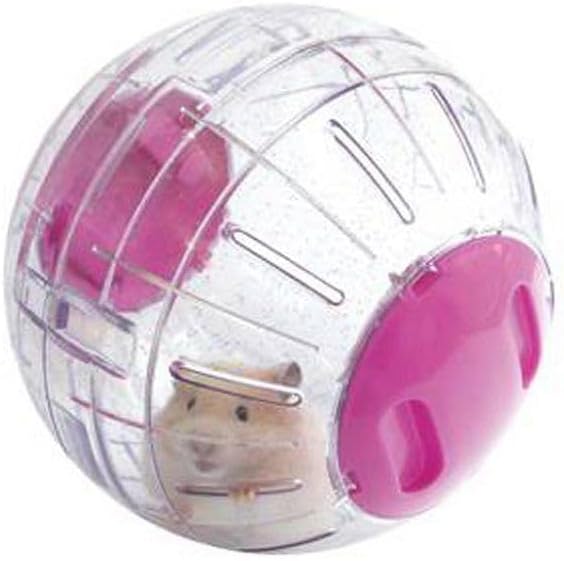 AB Tools 1 Small Animals Boredom Breaker Glitter Hamster Ball Play Toy Exercise Activity