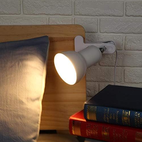 Lamp Bases 360 Degrees Rotating Clip Light Base Turtle Reptile Basking Clamp Lamp Holder with On off Switch Bedroom Bedside Light Base - (Color: EU Plug Black)