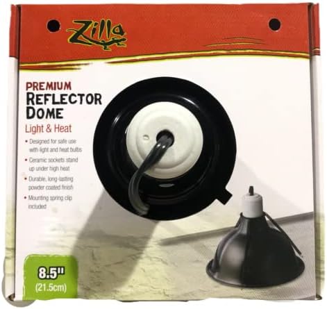 Zilla Premium Reflector Dome - Light & Heat 8.5" - Pack of 12