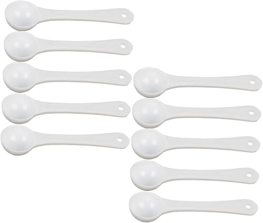 OUNONA 30pcs Pet Medicine Scoops Gram Measuring for Dogs Lightweight and for Accurate Dosage of Pet Medications and