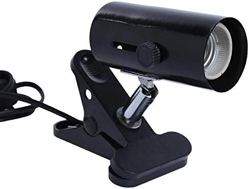 300W Metal HeatFish Tank Reptile Small Light Holder Clip On Lamp Light Rotatable Head Lampshade LED Light Box