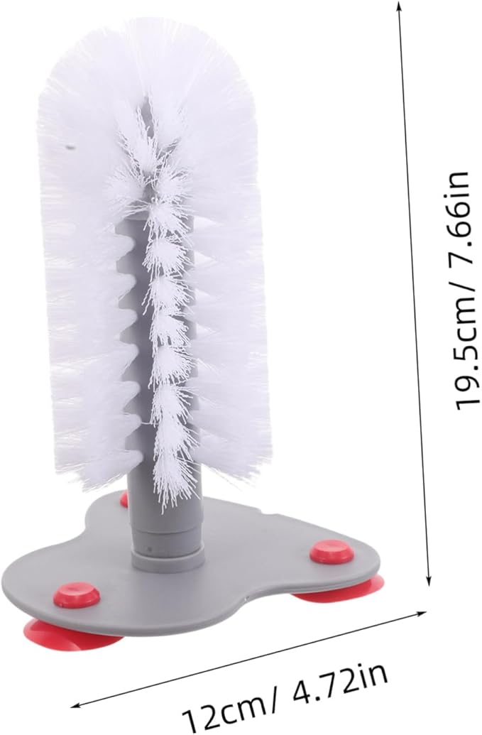 BESPORTBLE Turtle Tank Cleaning Brush Suction Cup Soft Bristle Turtle Brush and Back