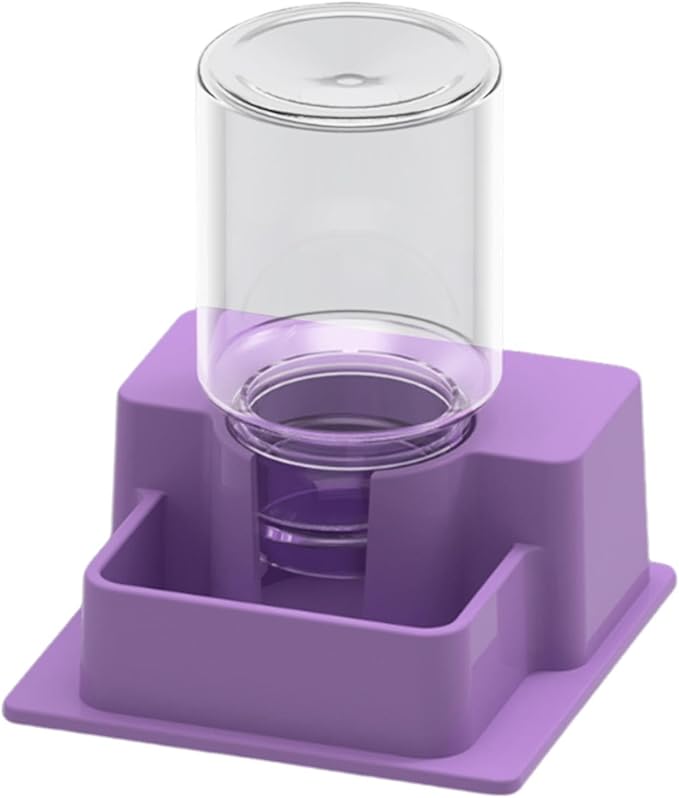 Automatic Reptile Water Dispenser, Aquarium Tank and Accessories for, Purple