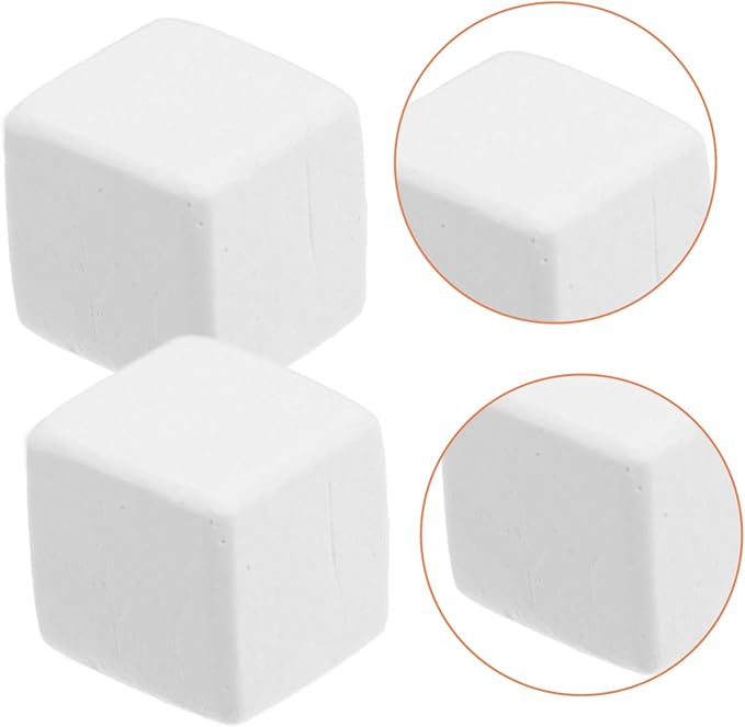 Toyvian 6pcs Mineral Stones for Reptile Tank Crab Soil Chinchilla Lava Bite Blocks