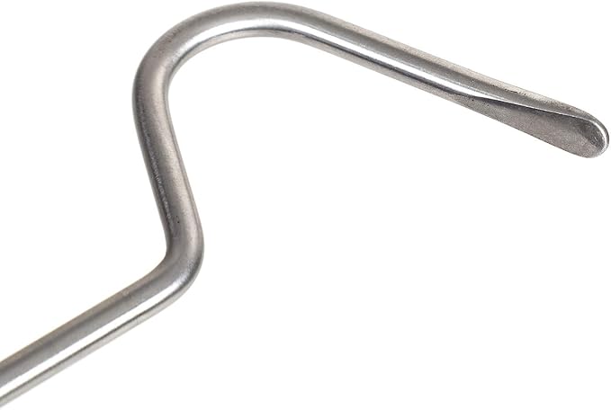 WACOOL 2 in 1 Collapsible Snake Hook, Adjustable Snake Tong Snake Grabber Cather Stick Handheld Pick-up Tool, 2 Hooks Suitable for Small Snake & Large Snake Catching Controlling Moving