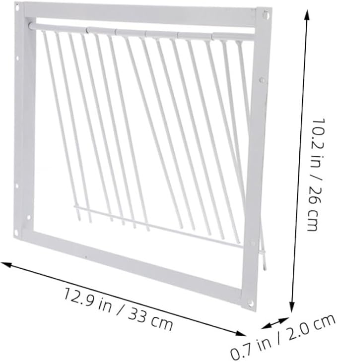 BESPORTBLE 2pcs Pigeon Cage Door for Aviary Bird Cage Accessories Bar Easy to Install Secure Design for Pigeon Safety