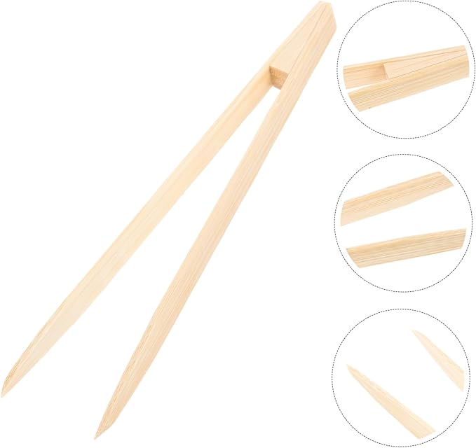 Lizard Feeding Tool Tweezers for Reptiles Safe Feeding Tool for Turtles and Geckos Flexible Design Smooth Prevents Injury to Pets