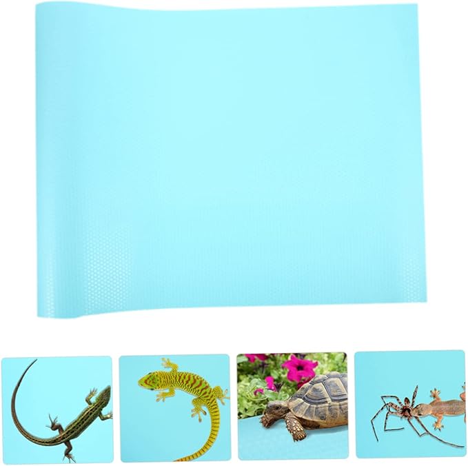 Sosoport Large Reptile Carpet Eva Mat for Bearded Dragon Snake Gecko Lizard Safe Non-Slip Cage Liner