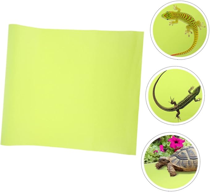 UKCOCO Large Reptile Carpet Mat for Bearded Dragon Leopard Gecko Lizard Snake Tortoise Non-Toxic Substrate Bedding for Reptile Terrarium Accessories