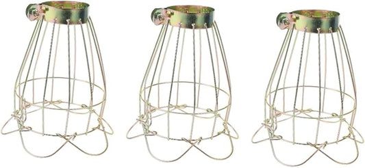 BESPORTBLE 3pcs Box Reptile Lampshade Shell Heat Lamp for Snakes Reptile Scald Lampshade Accessory Lamp Bulb Guard Clamp