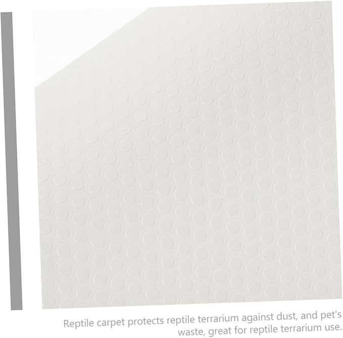 ERINGOGO Reptile Carpet Mat for Terrarium Comfortable Substrate Bedding for Bearded Dragons Leopards Lizards Snakes Turtles Dust